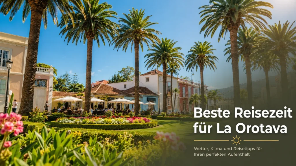 Beste Reisezeit für La Orotava