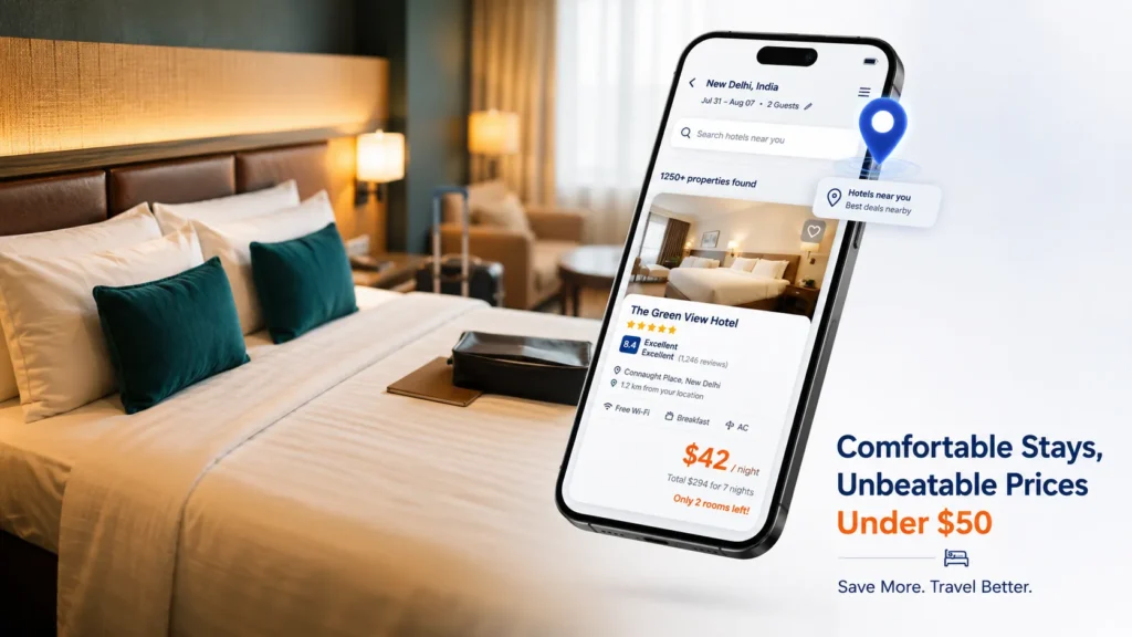 Booking Cheap Hotels Near You for Under $50 on CheapOair