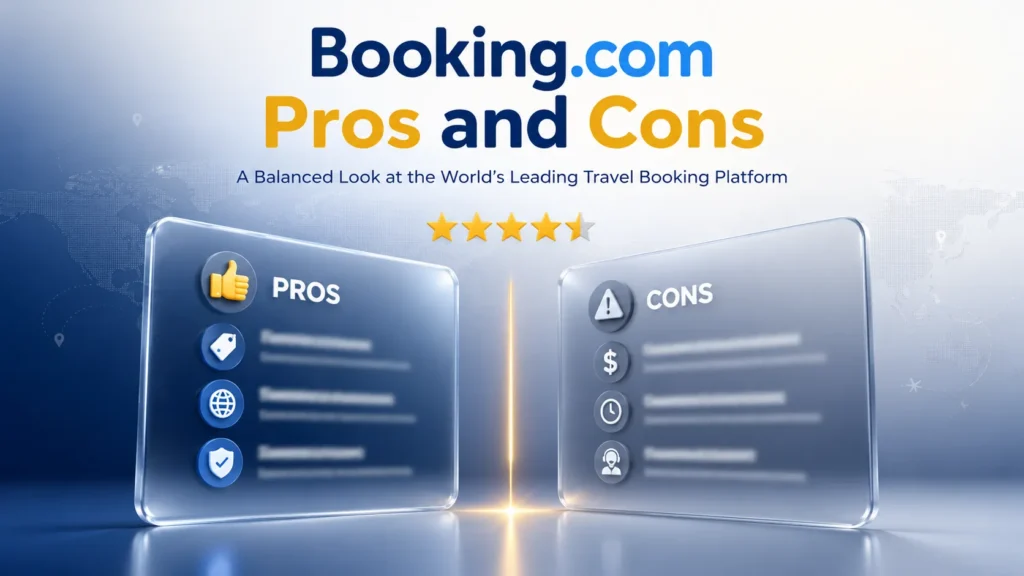 Booking.com Reviews Pros and Cons