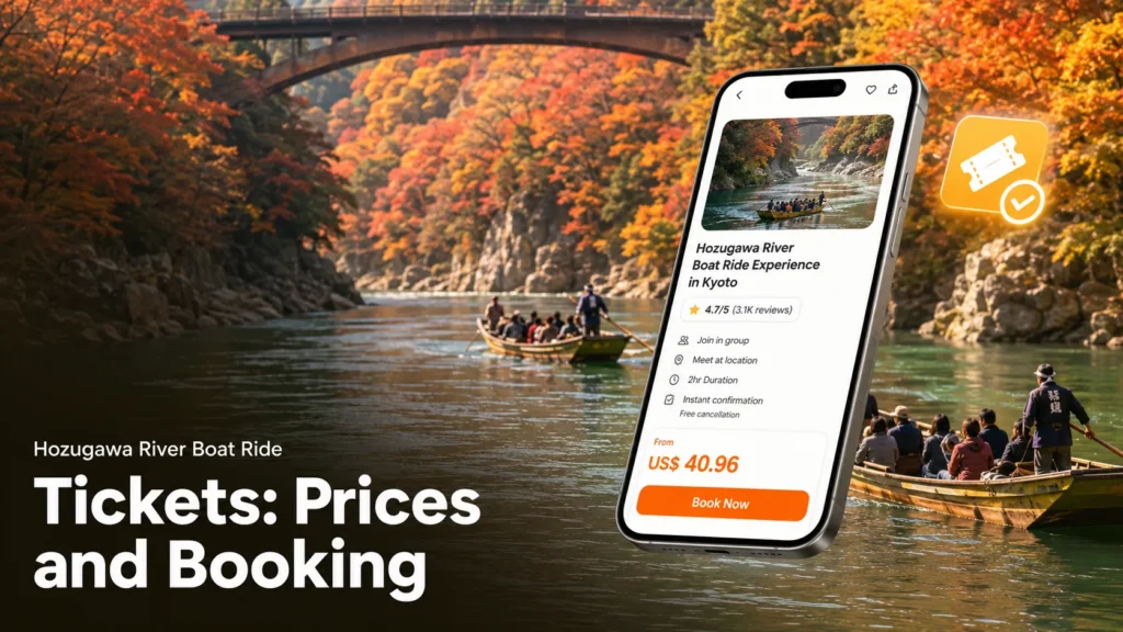 Hozugawa River Boat Ride Tickets Prices and Booking