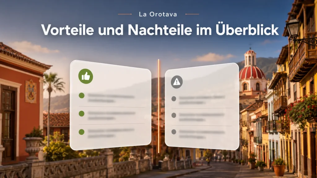 La Orotava Highlights Altstadt Tipps Vorteile und Nachteile im Überblick