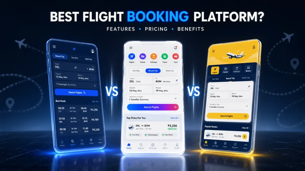 Skyscanner vs Google Flights vs Expedia
