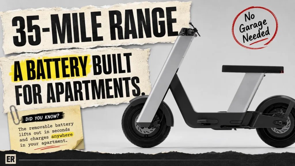 35-Mile Range and a Battery Built for Apartments