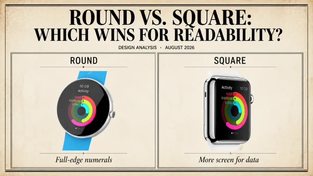 Apple Watch Round vs. Square