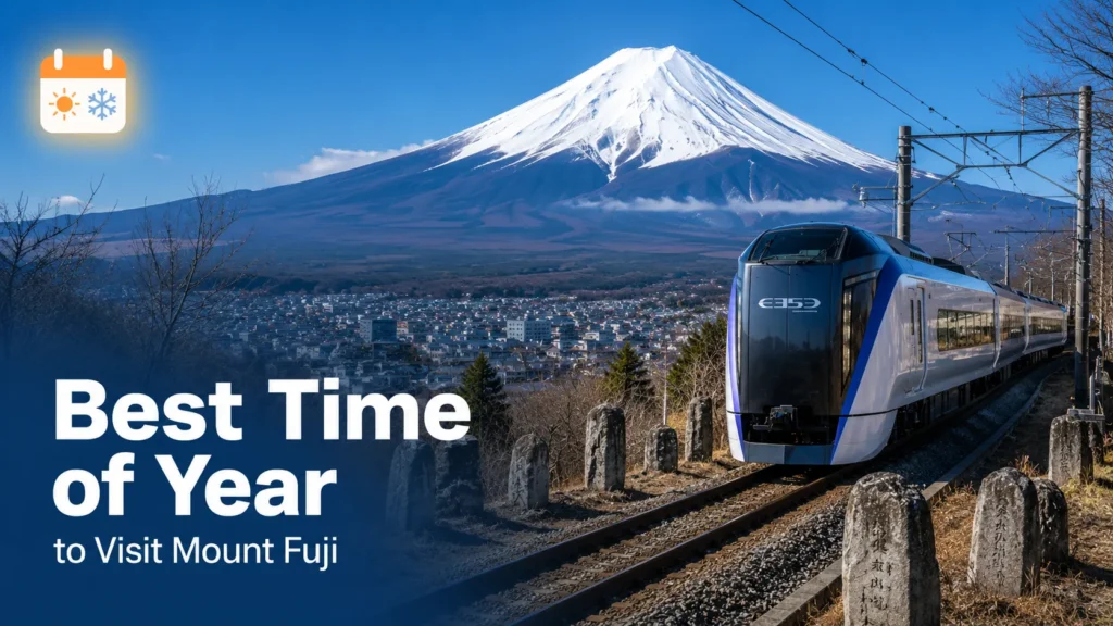 Best Time of Year to Visit Mount Fuji