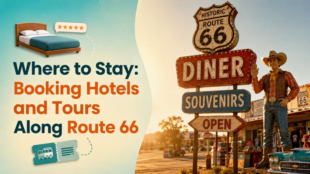 Booking Hotels and Tours Along Route 66