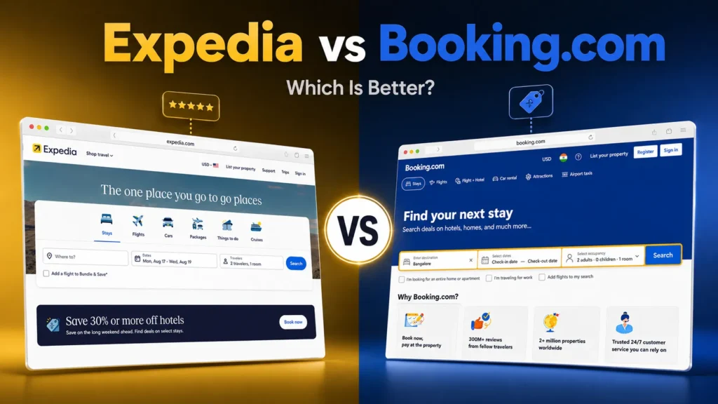 Expedia vs Booking.com