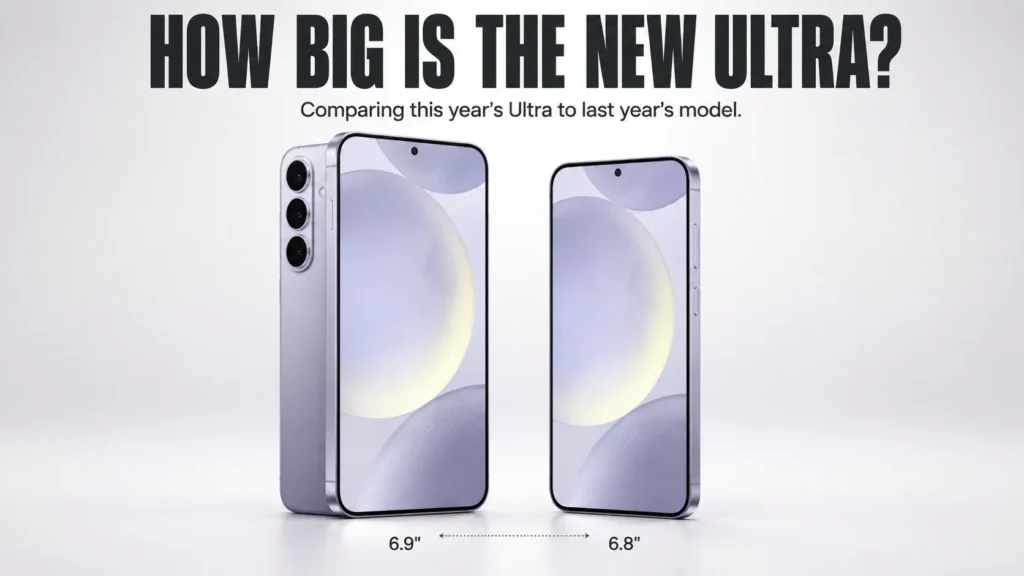 How Big Is the Galaxy S27 Ultra Compared to the S26 Ultra