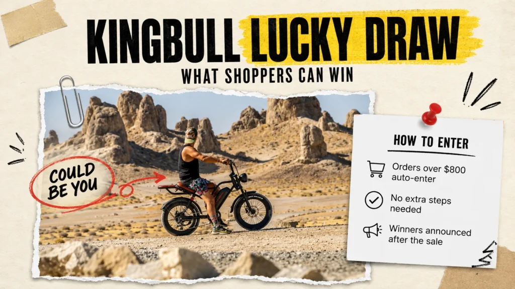 Kingbull Lucky Draw What Shoppers Can Win