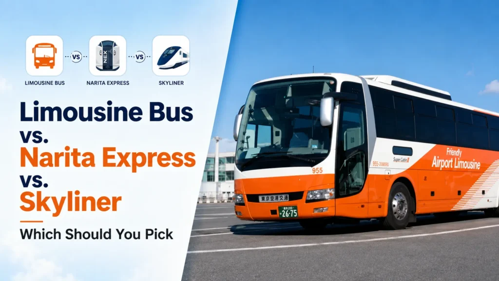 Limousine Bus vs. Narita Express vs. Skyliner