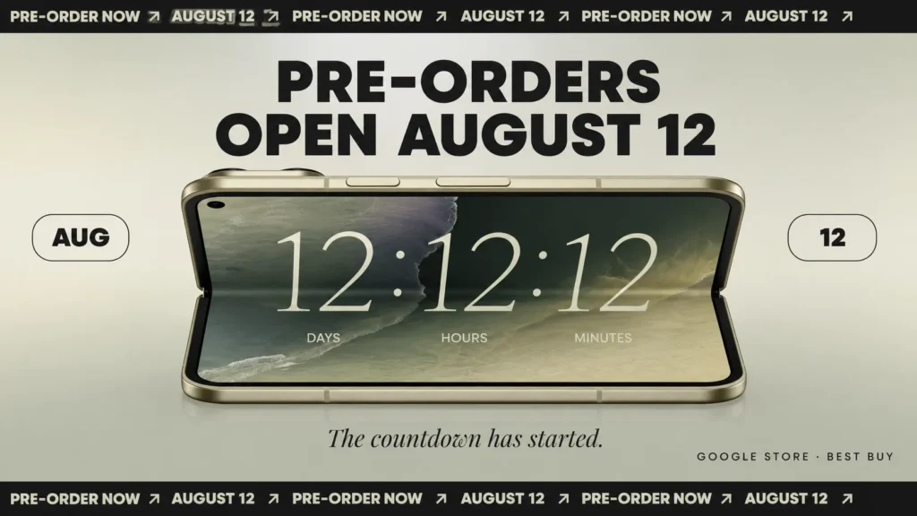 Pre-Orders Open August 12, and the Countdown Has Started