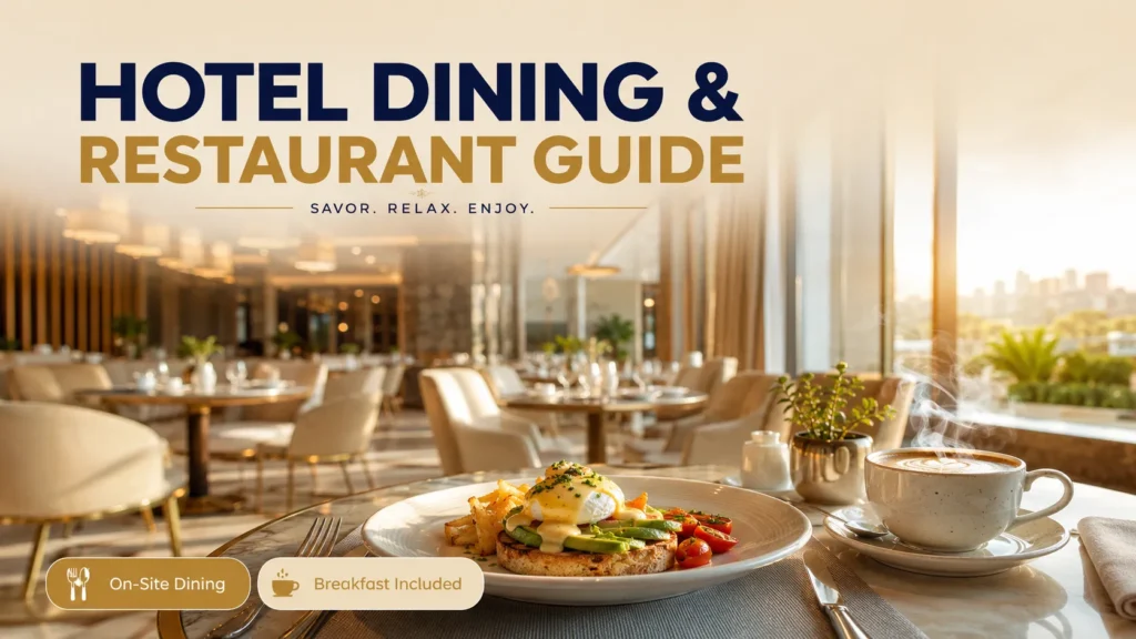 Romana Hotel NYC Restaurants and Food Options