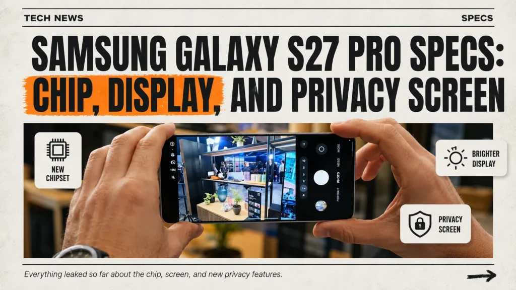 Samsung Galaxy S27 Pro Specs