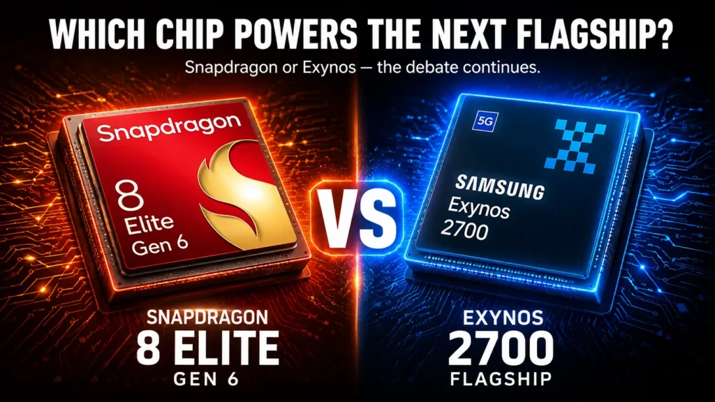 Snapdragon 8 Elite Gen 6 or Exynos 2700
