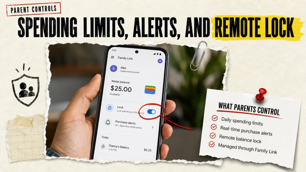 Spending Limits, Alerts, and Remote Lock – What Parents Control