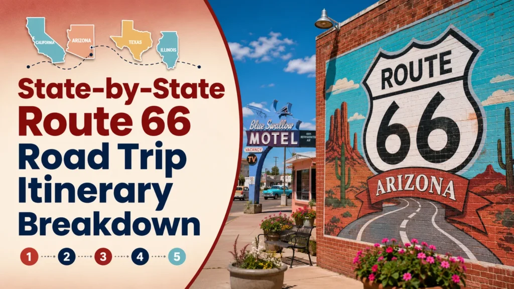 State-by-State Route 66 Road Trip Itinerary Breakdown