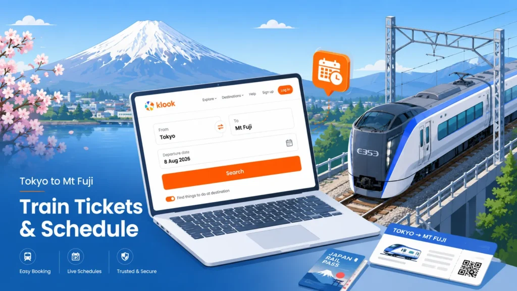 Tokyo to Mt Fuji Train Tickets & Schedule