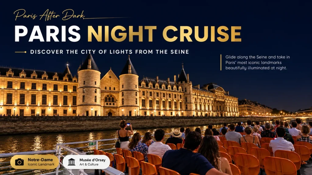 What You will See on This Paris Illuminated Landmarks Cruise