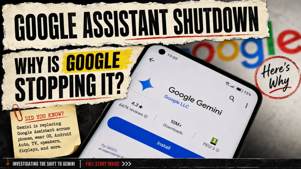 Why Is Google Stopping Google Assistant