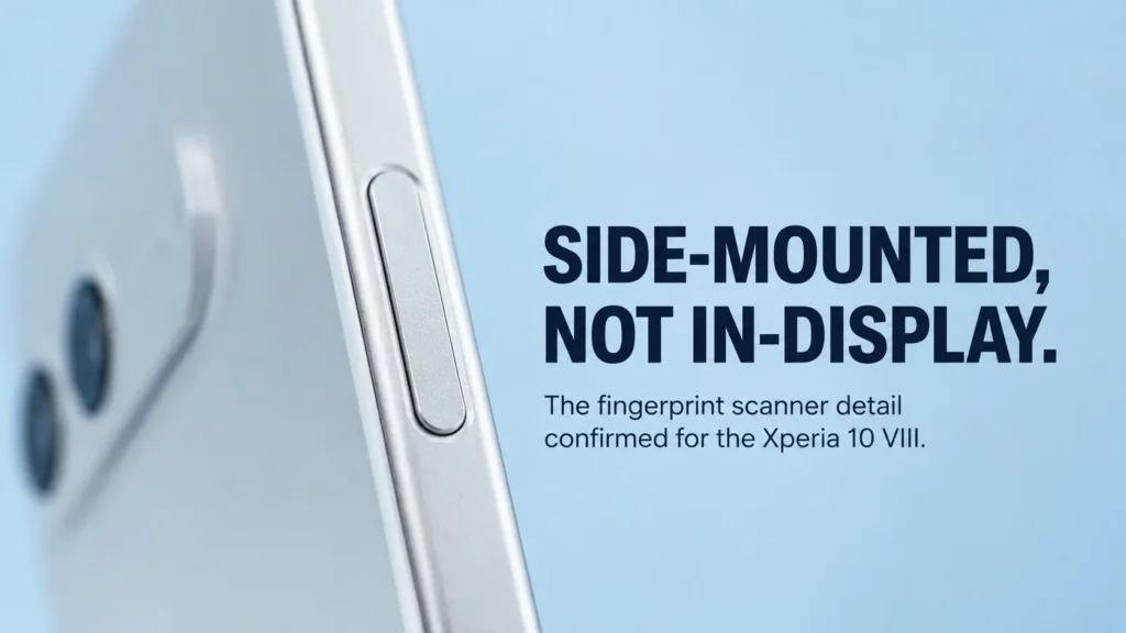 Xperia 10 VIII Fingerprint Scanner