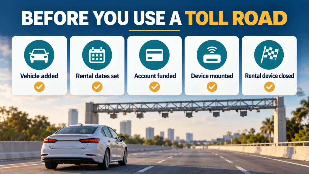 Compare Rental Cars Before Your Toll Road Trip