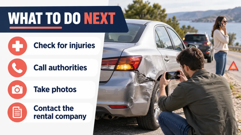 What to Do Immediately After a Rental Car Accident