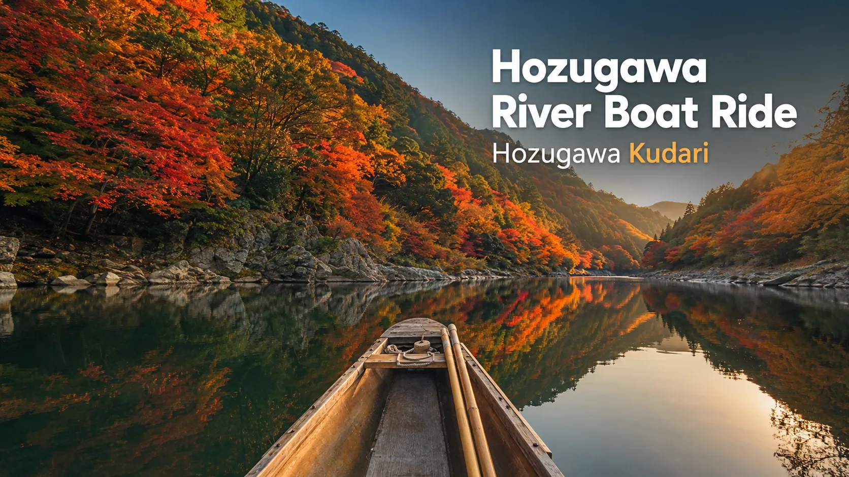 Hozugawa River Boat Ride Hozugawa Kudari