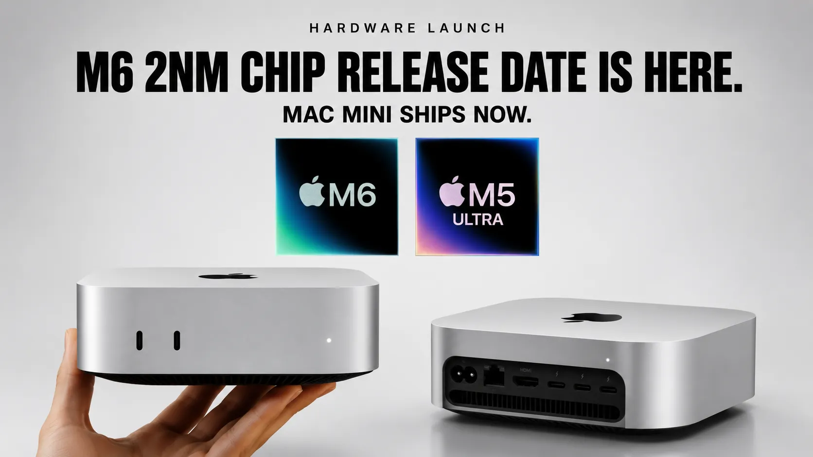 Apple M6 2nm Chip Release Date Is HERE