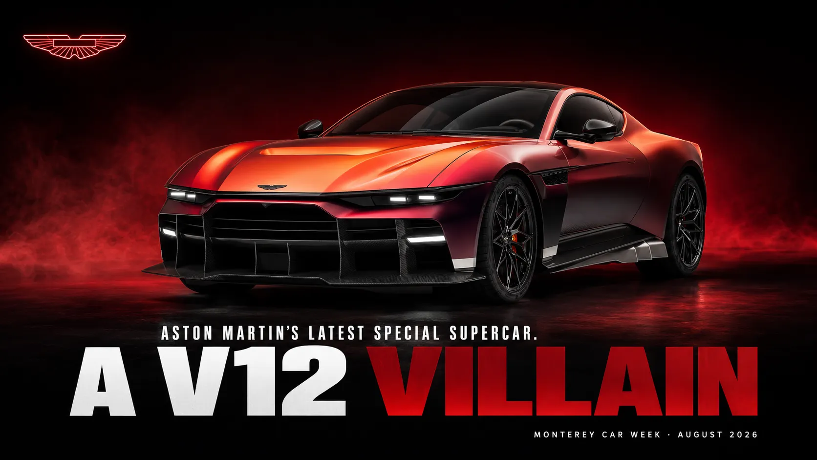 Aston Martin's Latest Special Supercar Is A V12 Villain