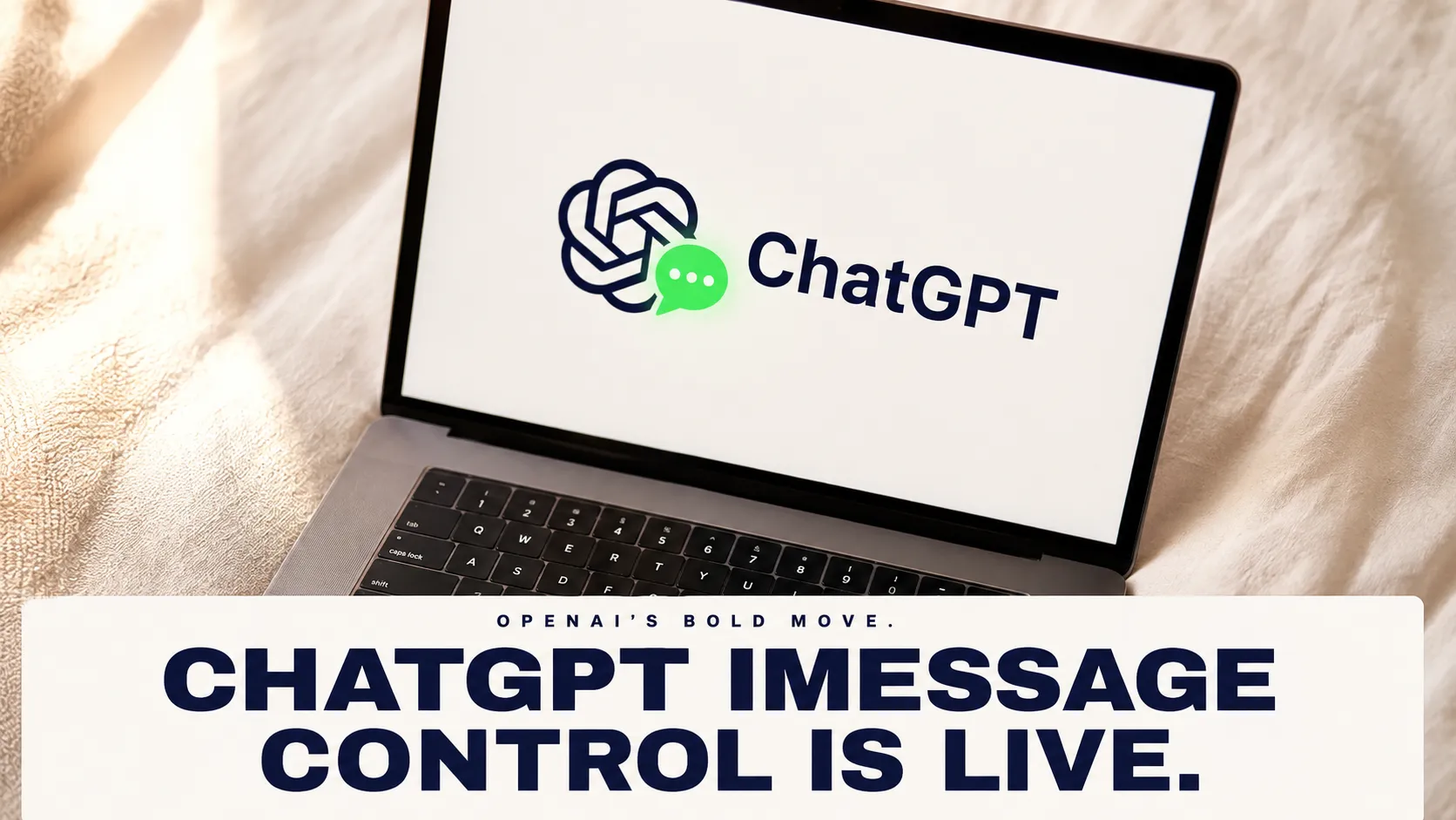 ChatGPT iMessage Control Is Live