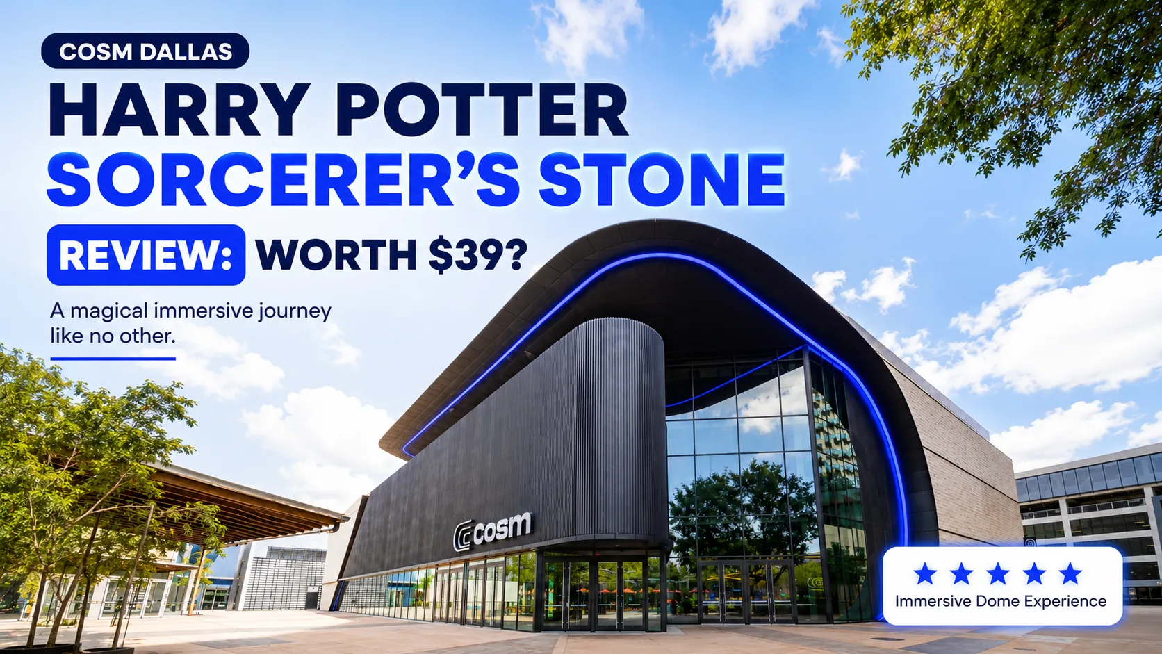Cosm Dallas Harry Potter Sorcerer’s Stone Review: Worth $39?