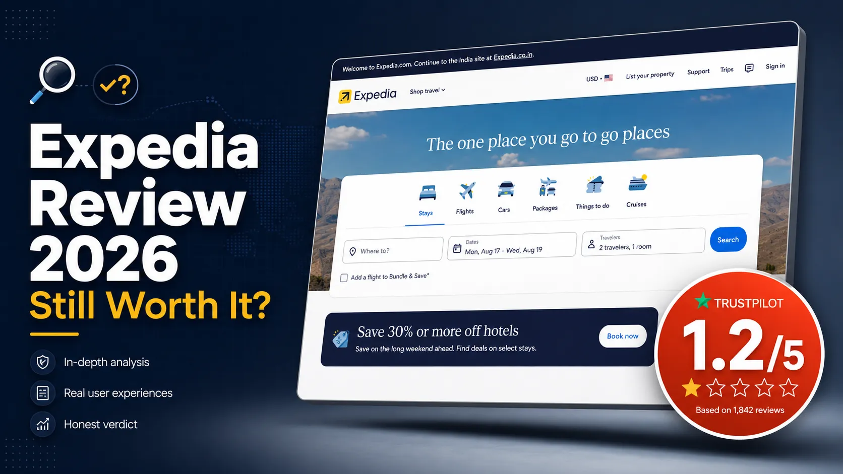 Expedia Review 2026