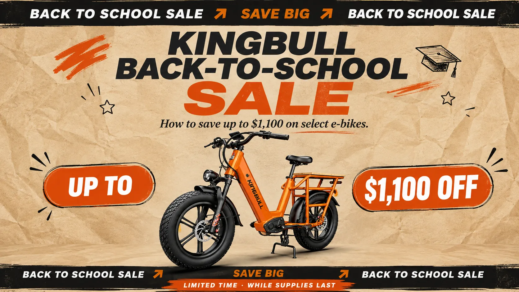 Kingbull Back-to-School Sale