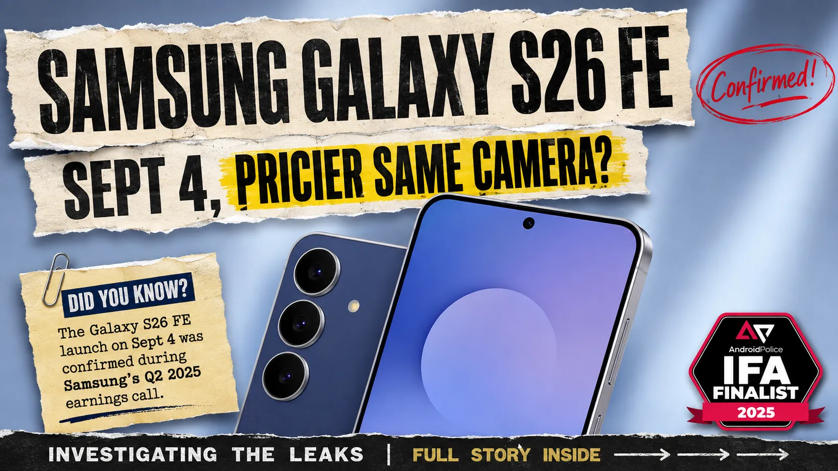 Samsung S26 FE Release Date