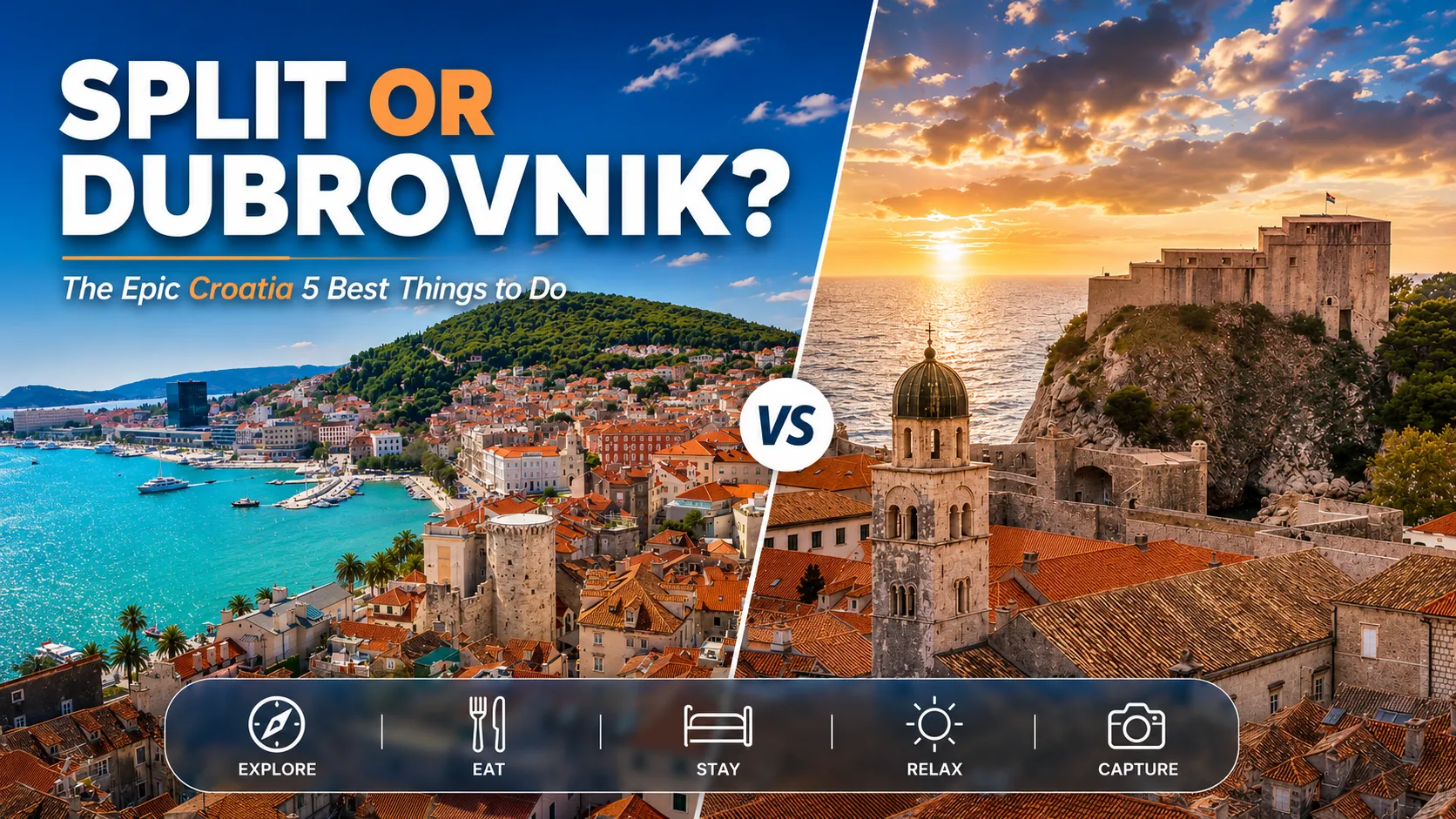 Split or Dubrovnik