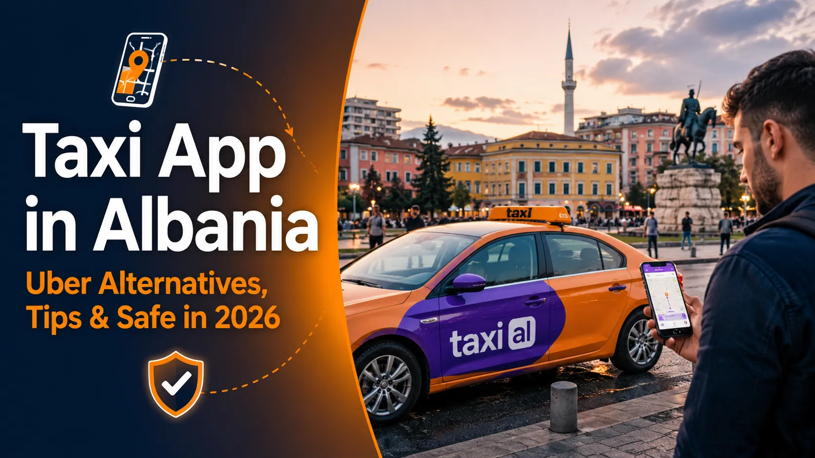 Taxi App in Albania