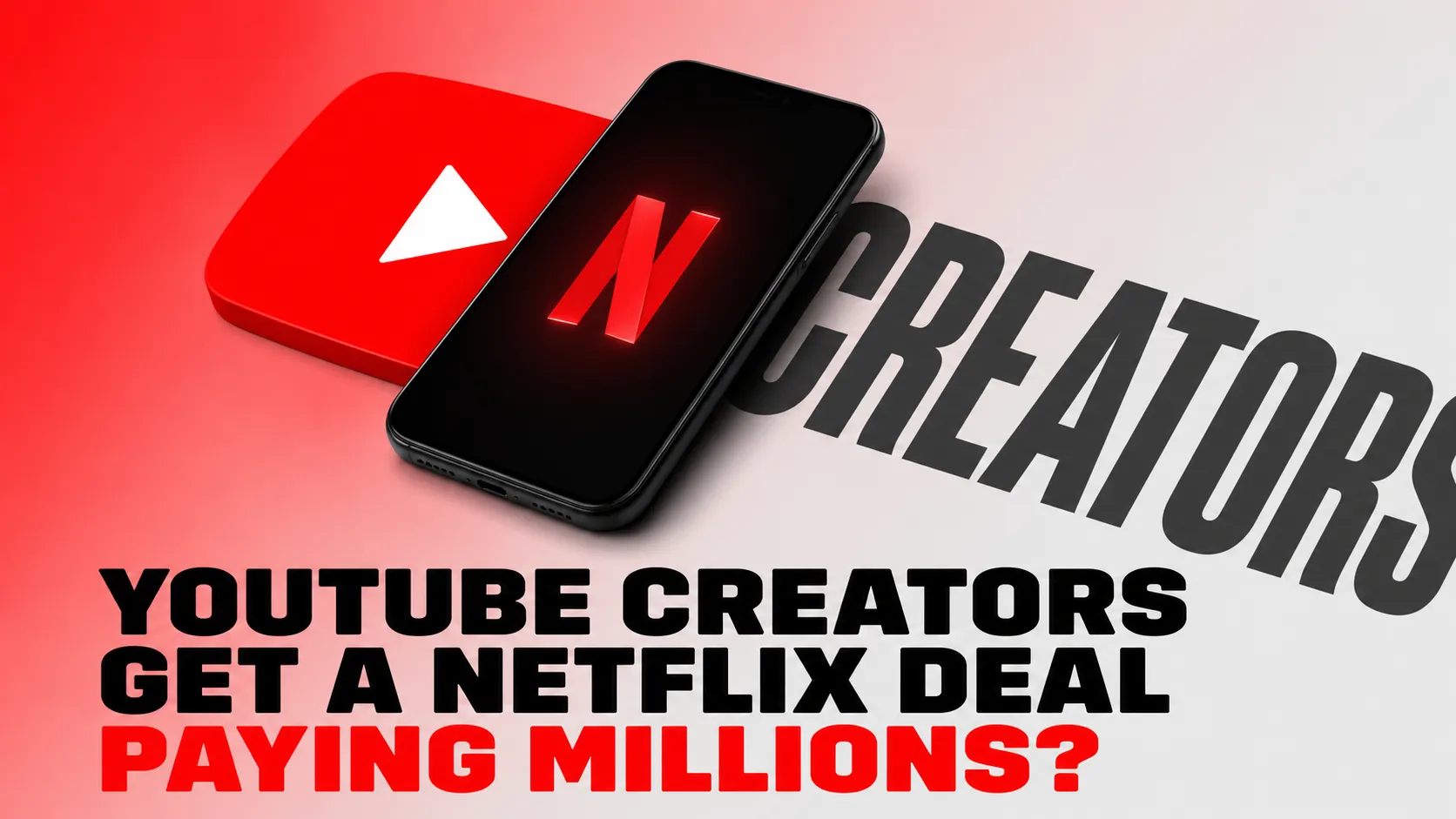 YouTube creators Netflix deal