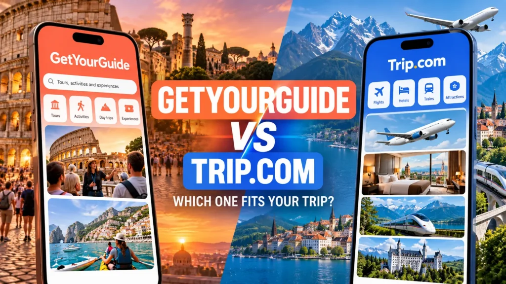 GetYourGuide vs Trip.com